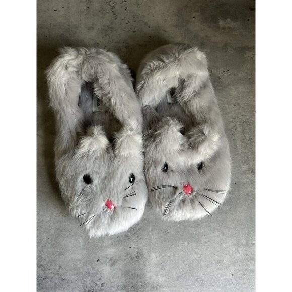 Crewcuts Bunny Slippers Girls Size 4.5 Womens Size 6/6.5 - Picture 13 of 13